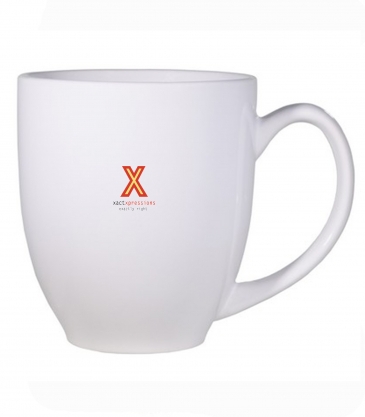 White Bistro Mug (16 Oz.)