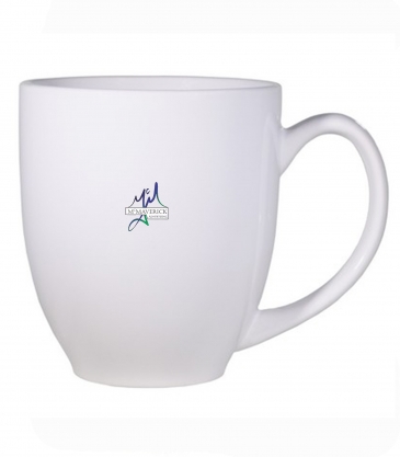 White Bistro Mug (16 Oz.)