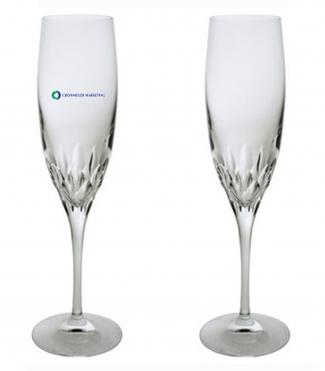 6 Oz. Set of Two Lotus Flutes