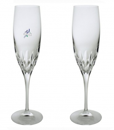 6 Oz. Set of Two Lotus Flutes