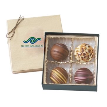 Truffle Gift Box with 4 Truffles