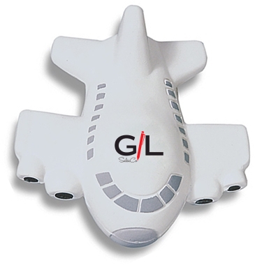 Prime Line Airplane Shape Stress Ball