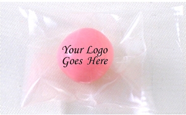 Cello Wrapped Small Imprinted Gumballs