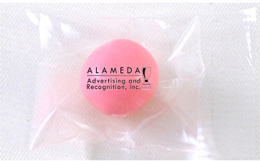 Cello Wrapped Small Imprinted Gumballs