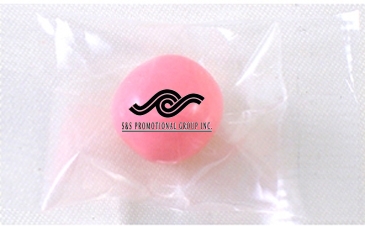 Cello Wrapped Small Imprinted Gumballs