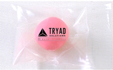 Cello Wrapped Small Imprinted Gumballs