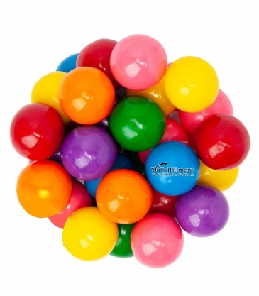 Unwrapped Large Imprinted Gumballs