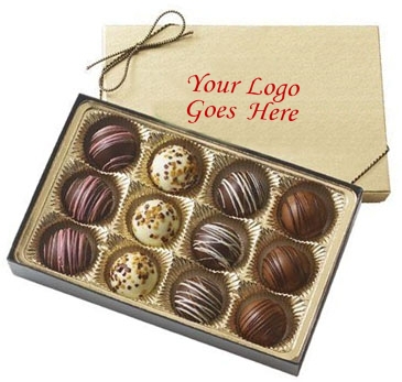 Truffle Gift Box with 12 Truffles