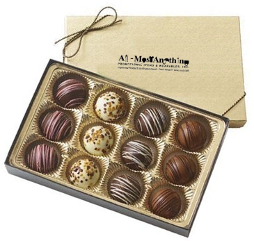 Truffle Gift Box with 12 Truffles
