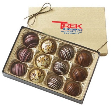 Truffle Gift Box with 12 Truffles