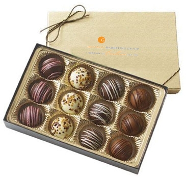 Truffle Gift Box with 12 Truffles