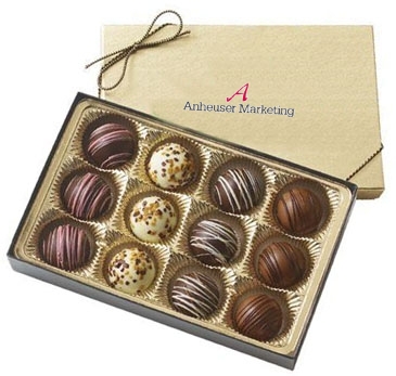 Truffle Gift Box with 12 Truffles