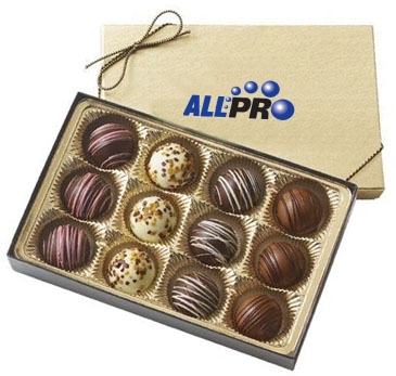 Truffle Gift Box with 12 Truffles