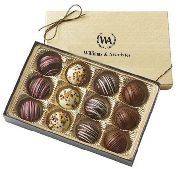 Truffle Gift Box with 12 Truffles