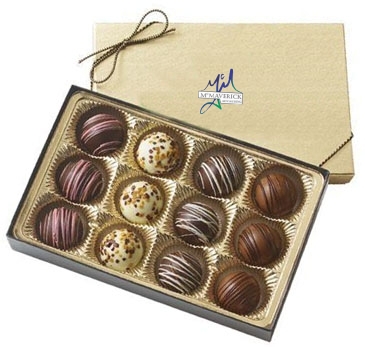 Truffle Gift Box with 12 Truffles