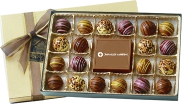 Truffle Gift Box with 20 Chocolate Truffles