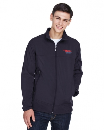 North End Men's Three-Layer Fleece Bonded Performance Soft Shell