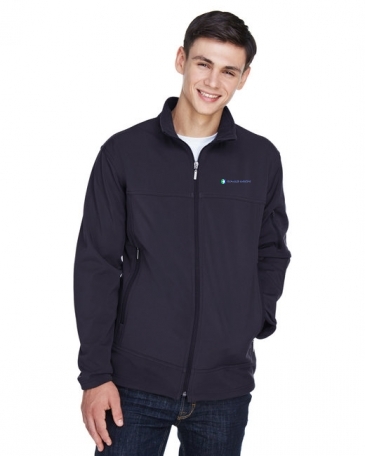 North End Men's Three-Layer Fleece Bonded Performance Soft Shell