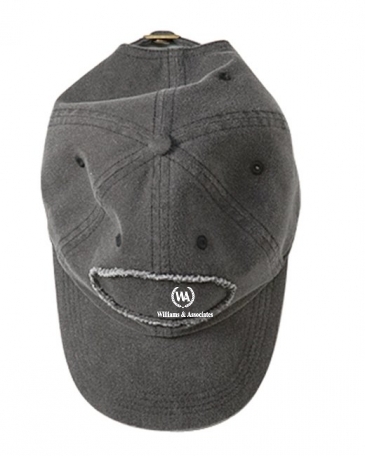 Authentic Pigment Pigment-Dyed Raw-Edge Patch Baseball Cap