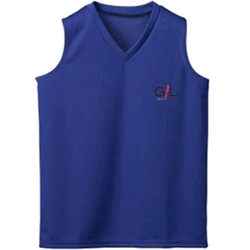 Girls Wicking Mesh Sleeveless Jersey