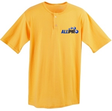 Augusta Sportswear Men's Two-Button Baseball Jersey