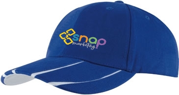 Brushed Heavy Cotton with Laminated Two-Tone Peak