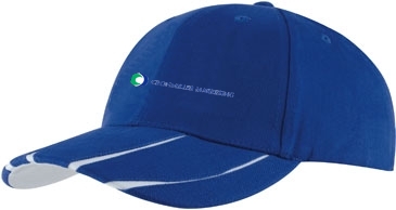 Brushed Heavy Cotton with Laminated Two-Tone Peak