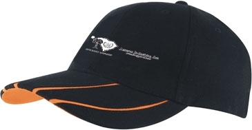Brushed Heavy Cotton with Hi-Vis Laminated Two-Tone Peak