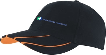 Brushed Heavy Cotton with Hi-Vis Laminated Two-Tone Peak