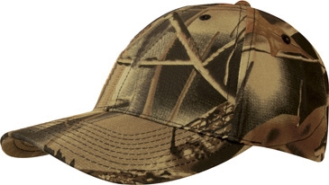 Leaf Print Camouflage Cotton Twill