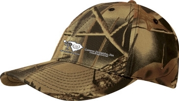 Leaf Print Camouflage Cotton Twill