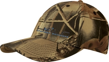 Leaf Print Camouflage Cotton Twill