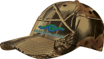 Leaf Print Camouflage Cotton Twill