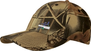 Leaf Print Camouflage Cotton Twill