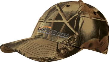 Leaf Print Camouflage Cotton Twill