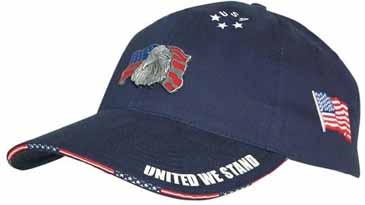 Brushed Cotton with Woven Flag Sandwich