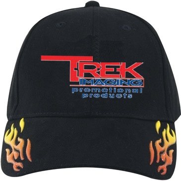 Brushed Heavy Cotton with Sonic Weld Flames