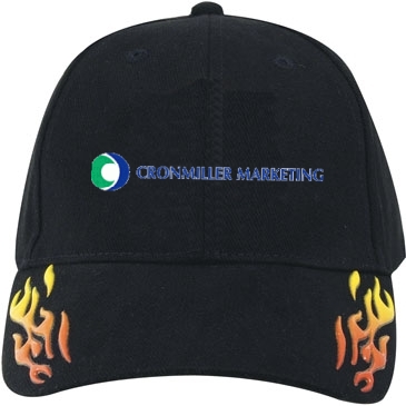 Brushed Heavy Cotton with Sonic Weld Flames