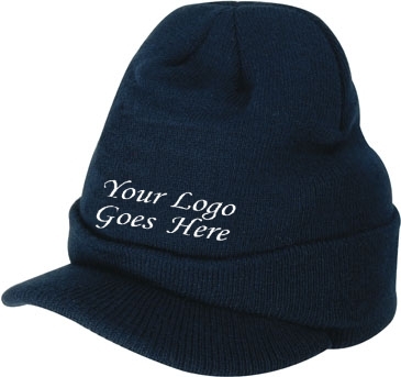 Acrylic Beanie - Toque with Peak