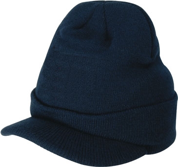 Acrylic Beanie - Toque with Peak