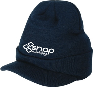 Acrylic Beanie - Toque with Peak