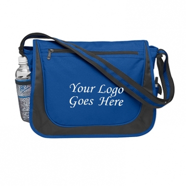 Messenger Bag With Matching Striped Handle