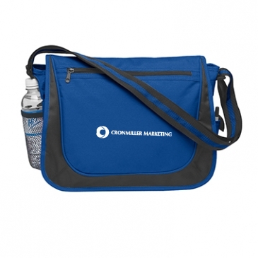 Messenger Bag With Matching Striped Handle