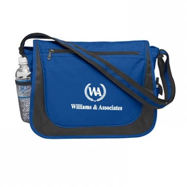 Messenger Bag With Matching Striped Handle