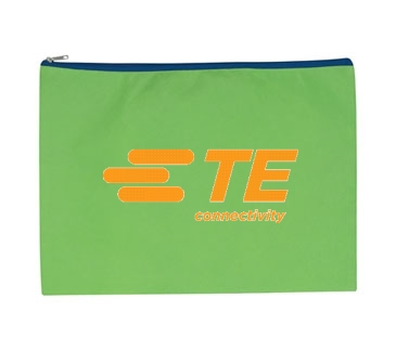 Non-Woven Document Sleeve With Zipper_Silk-Screen