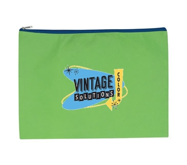 Non-Woven Document Sleeve With Zipper_Silk-Screen