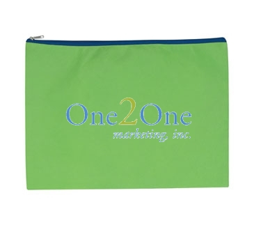 Non-Woven Document Sleeve With Zipper_Silk-Screen