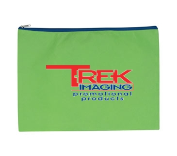 Non-Woven Document Sleeve With Zipper_Silk-Screen