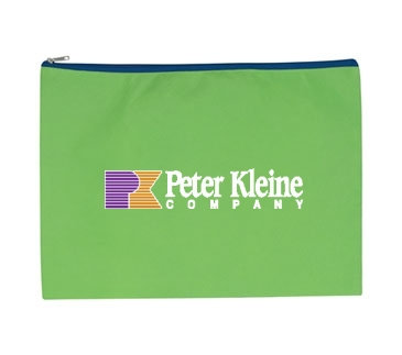 Non-Woven Document Sleeve With Zipper_Silk-Screen