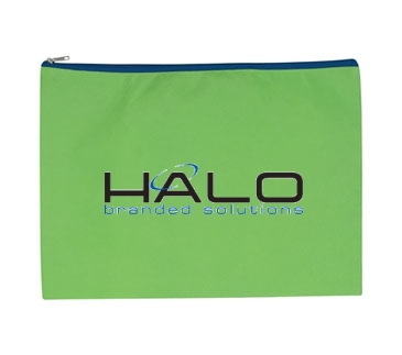 Non-Woven Document Sleeve With Zipper_Silk-Screen